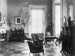 Salon ksinej Dorothei z okoo 1850 roku - zdjcie z okresu 1920 - 1930